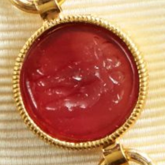 Italian Intaglio Glass Bracelet - Picture 3 of 8